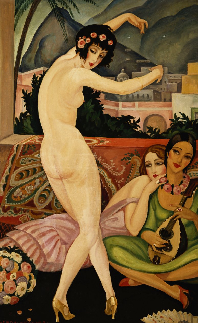 The Dancer by Gerda Marie Frederike Wegener