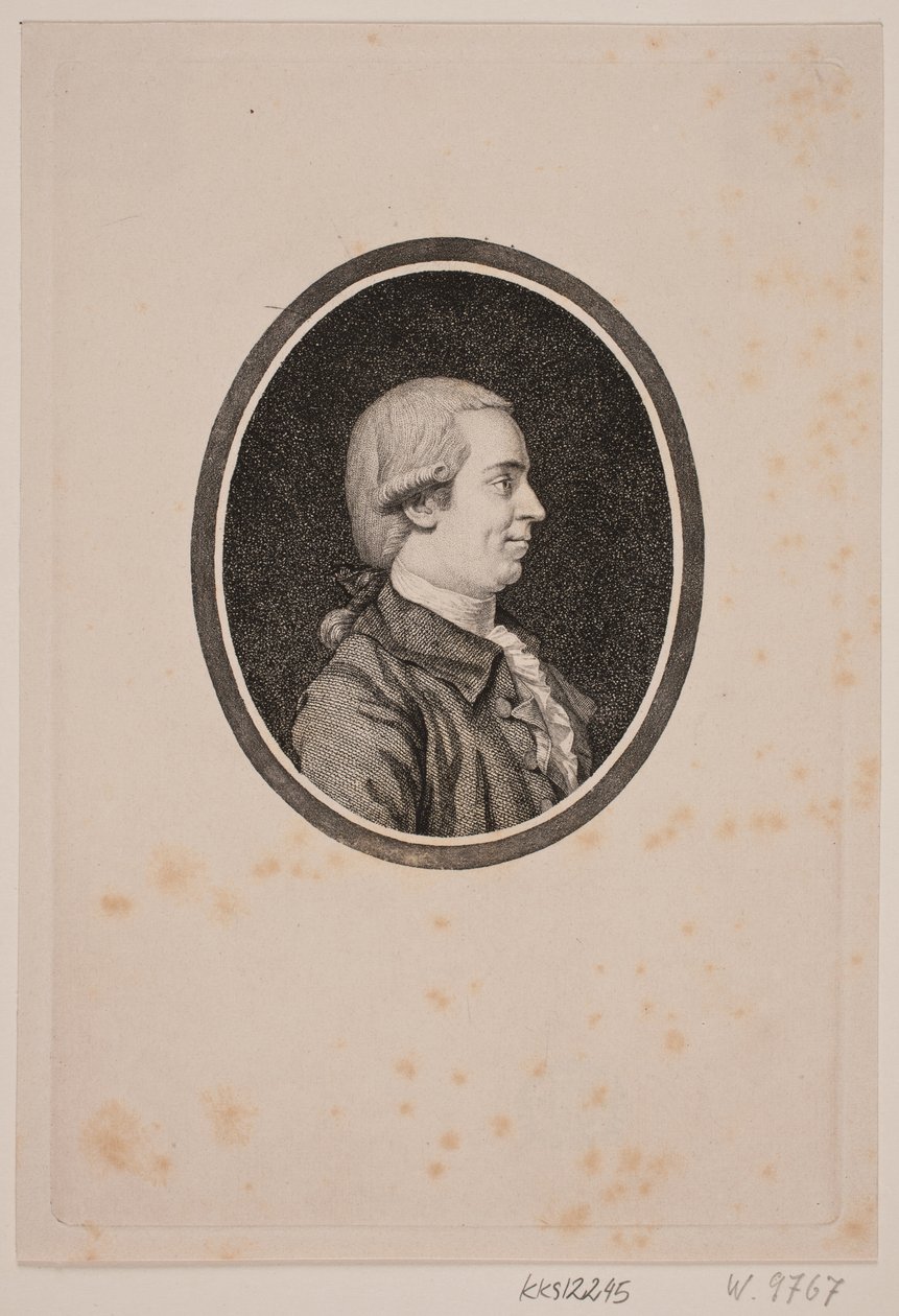 Johan Ludvig Reventlow by Gerhard Ludvig Lahde