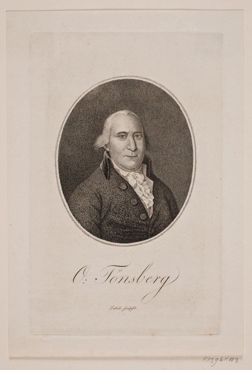 Otto Thott Tønsberg by Gerhard Ludvig Lahde