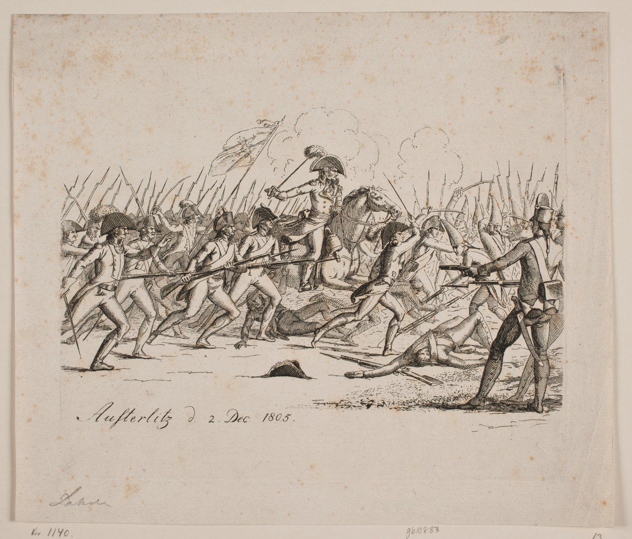 Brave Counterattack of the Russian Guard by Gerhard Ludvig Lahde