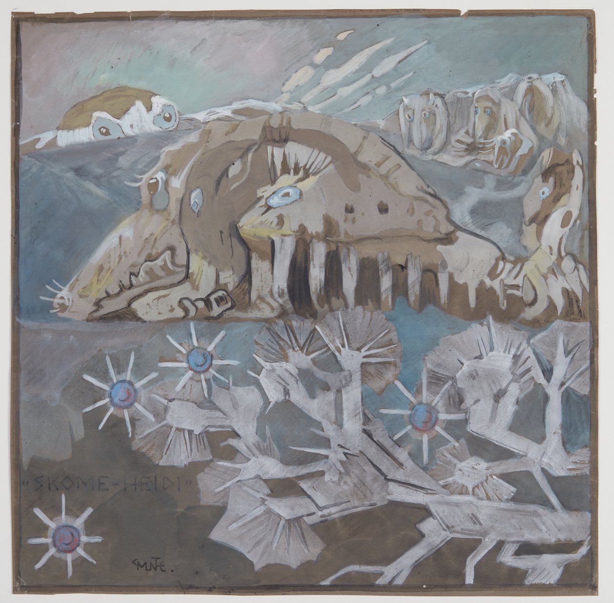 High Mountains by Gerhard Munthe