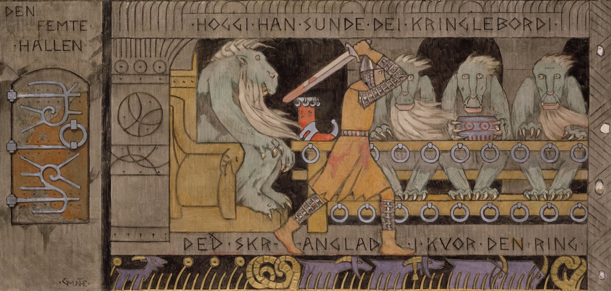 The Fifth Hall by Gerhard Munthe