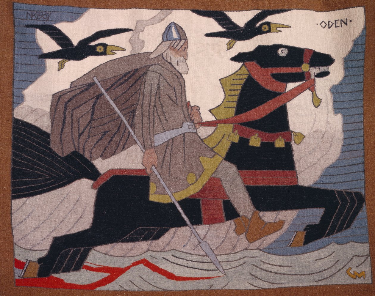 Odin by Gerhard Peter Frantz Vilhelm Munthe