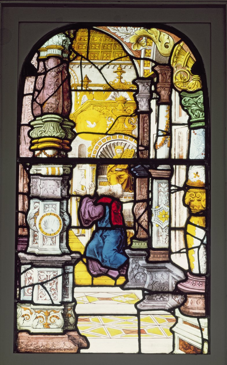 Simeon in the Temple beholding the Holy Spirit by Gerhard Remisch