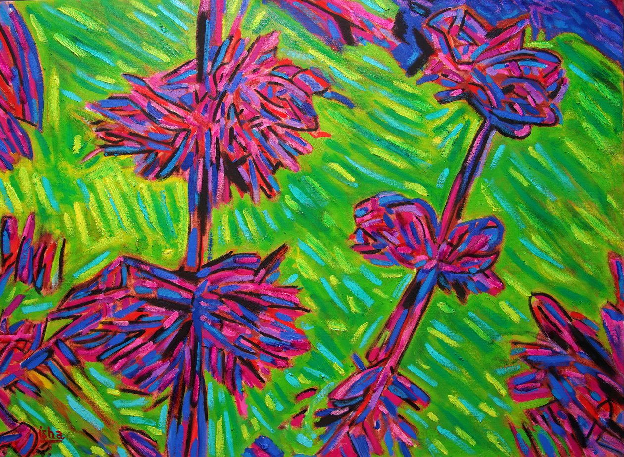 Abstract Imaginary Flowers, 2021 by Gerhardt Isringhaus