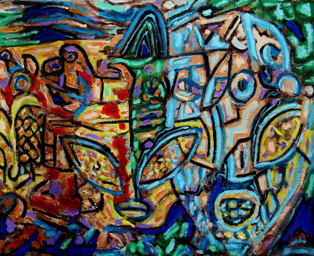 Alien Abstract, 2019 by Gerhardt Isringhaus