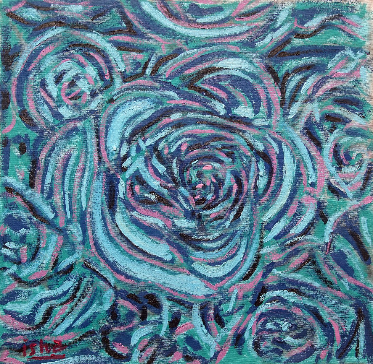 Blue Roses, 2024 by Gerhardt Isringhaus