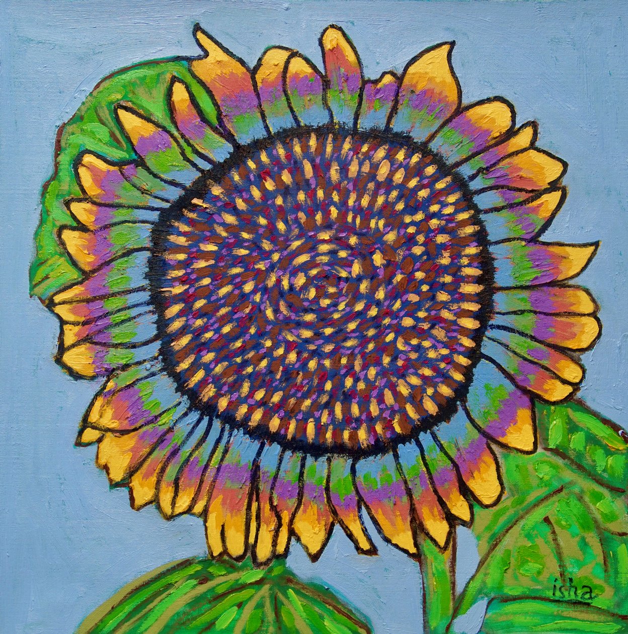 Joyous Sunflower II, 2024 by Gerhardt Isringhaus