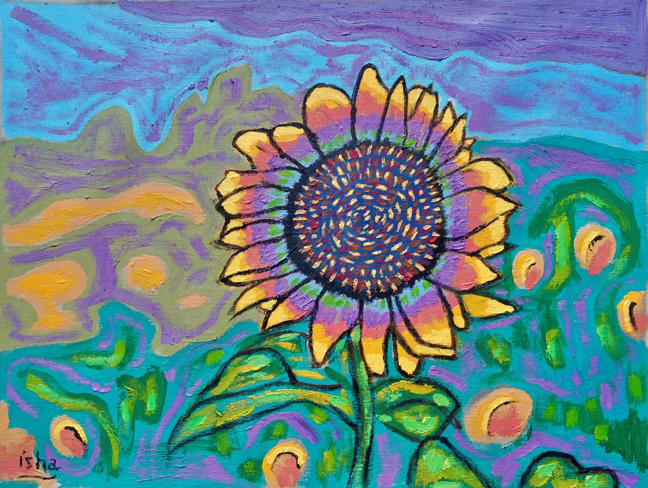 Joyous Sunflower I, 2024 by Gerhardt Isringhaus