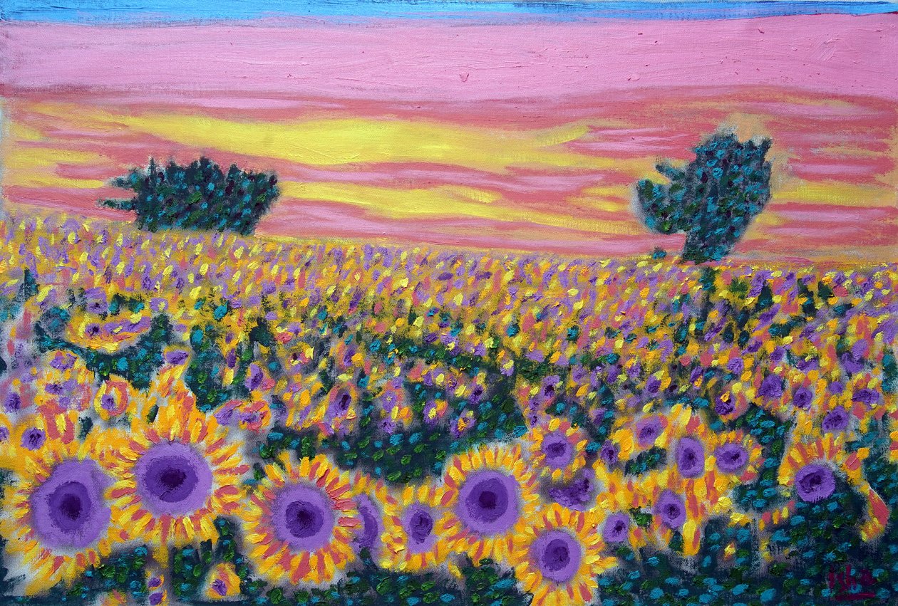 Sunflower Field, 2024 by Gerhardt Isringhaus