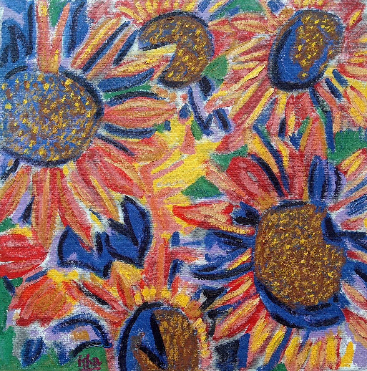 Sunflower Warm, 2024 by Gerhardt Isringhaus