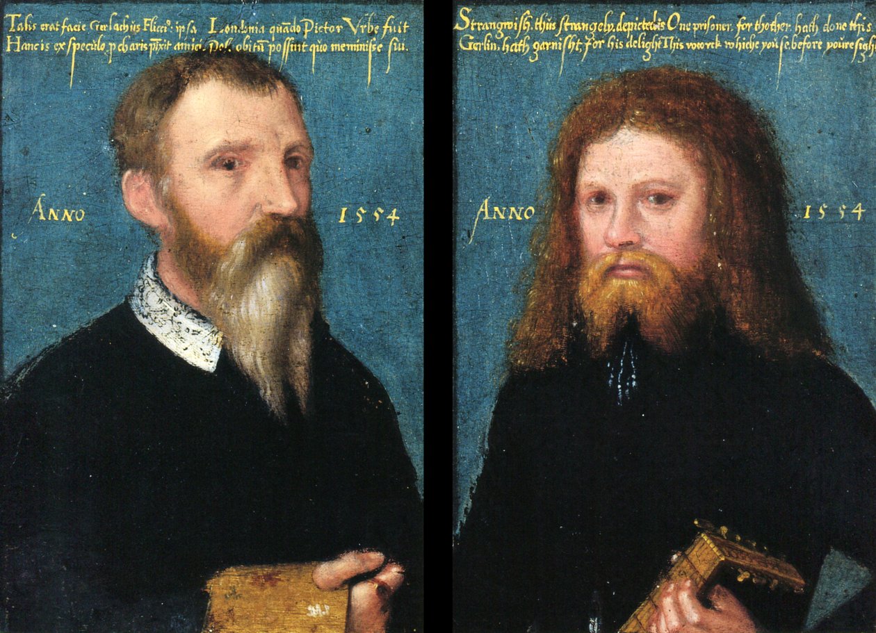 Gerlach Flicke with Henry Strangwish by Gerlach Flicke