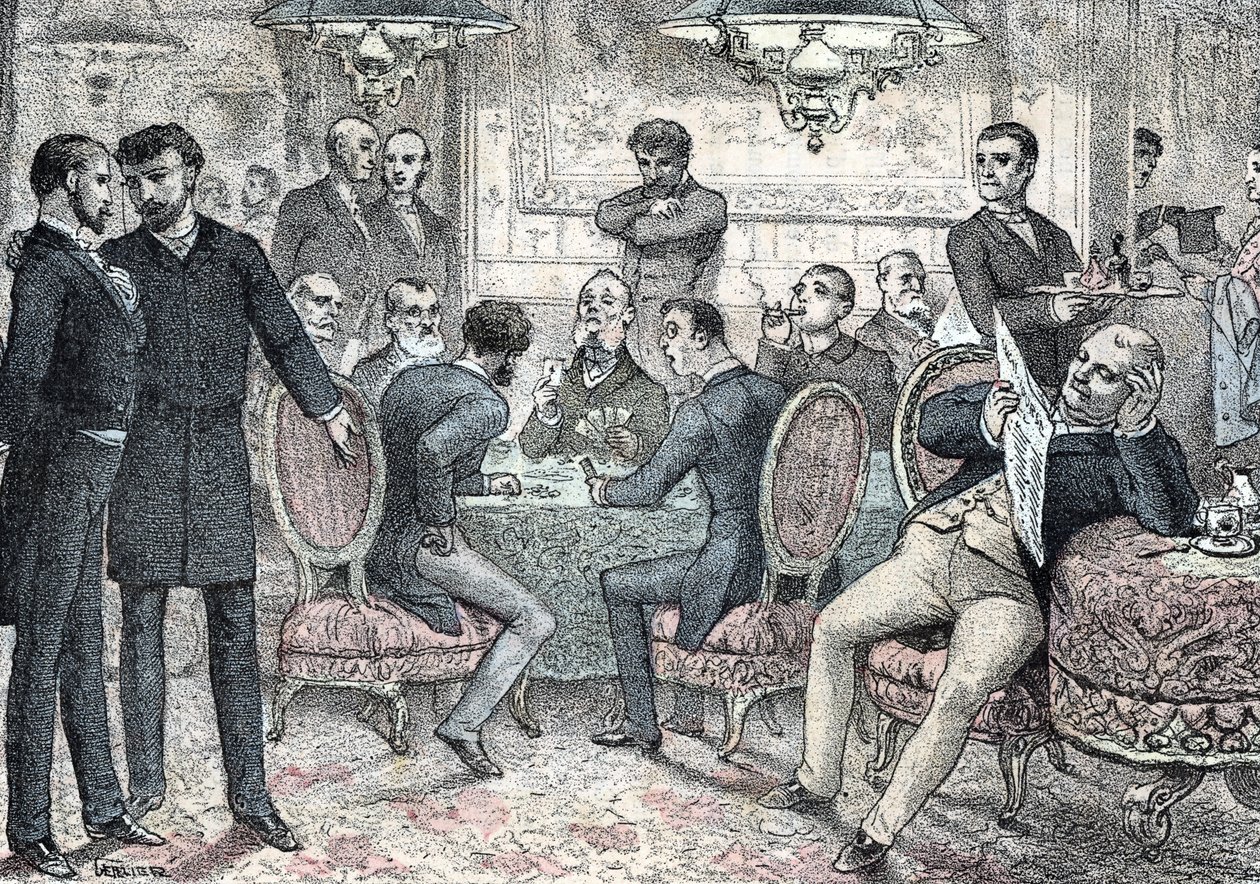 Male Club of Games and Gambling by Rengade by Gerlier Gerlier