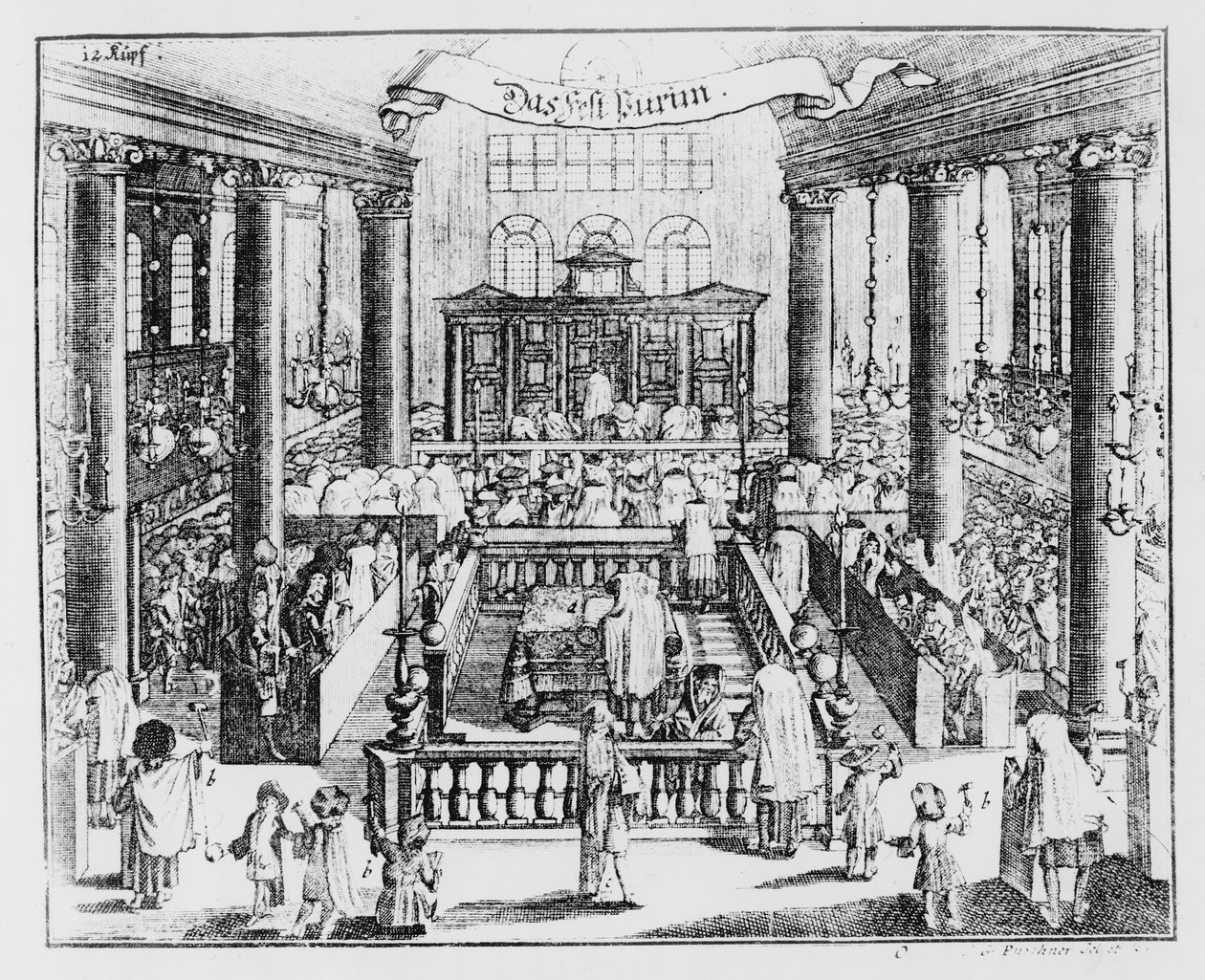 Berlin Synagogue, published in Kirschner Jewish Lexicon by German School