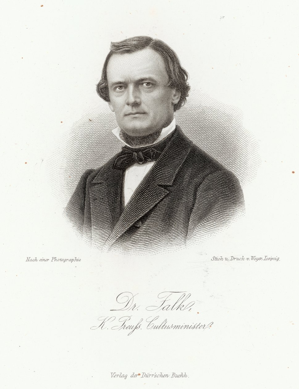Dr. Adalbert Falk in the 