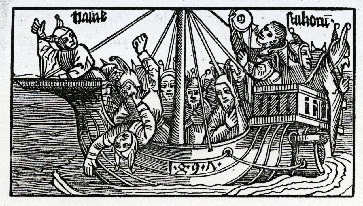 Frontispiece to the English translation of Sebastian Brandt