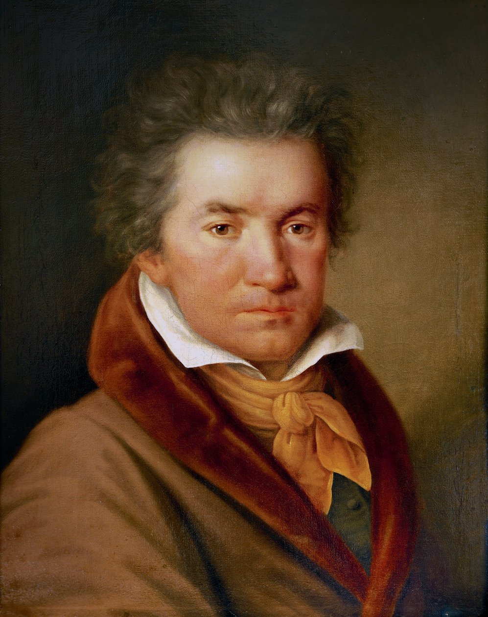 Ludwig van Beethoven by German School