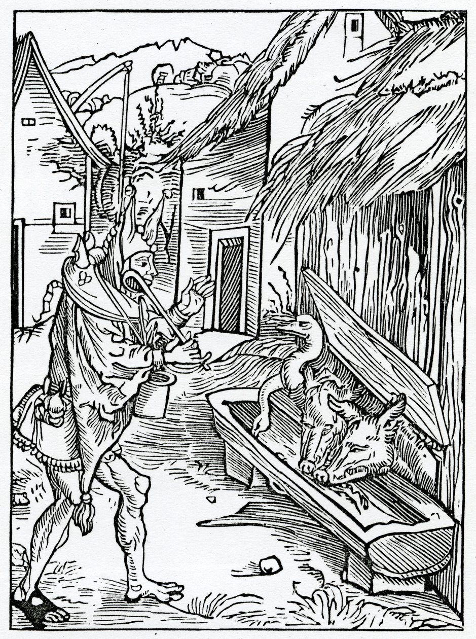 On Them That Sin Trusting Upon the Mercy of God, illustration from Alexander Barclay