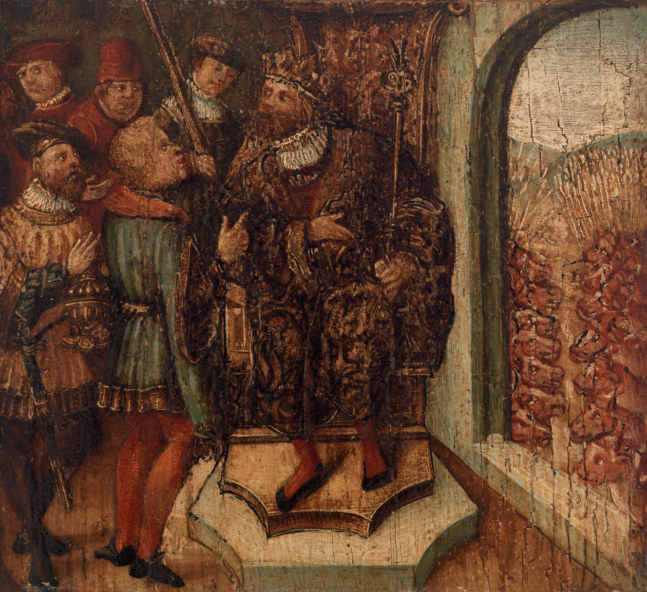 Seven Fat and Seven Lean Cows by German School