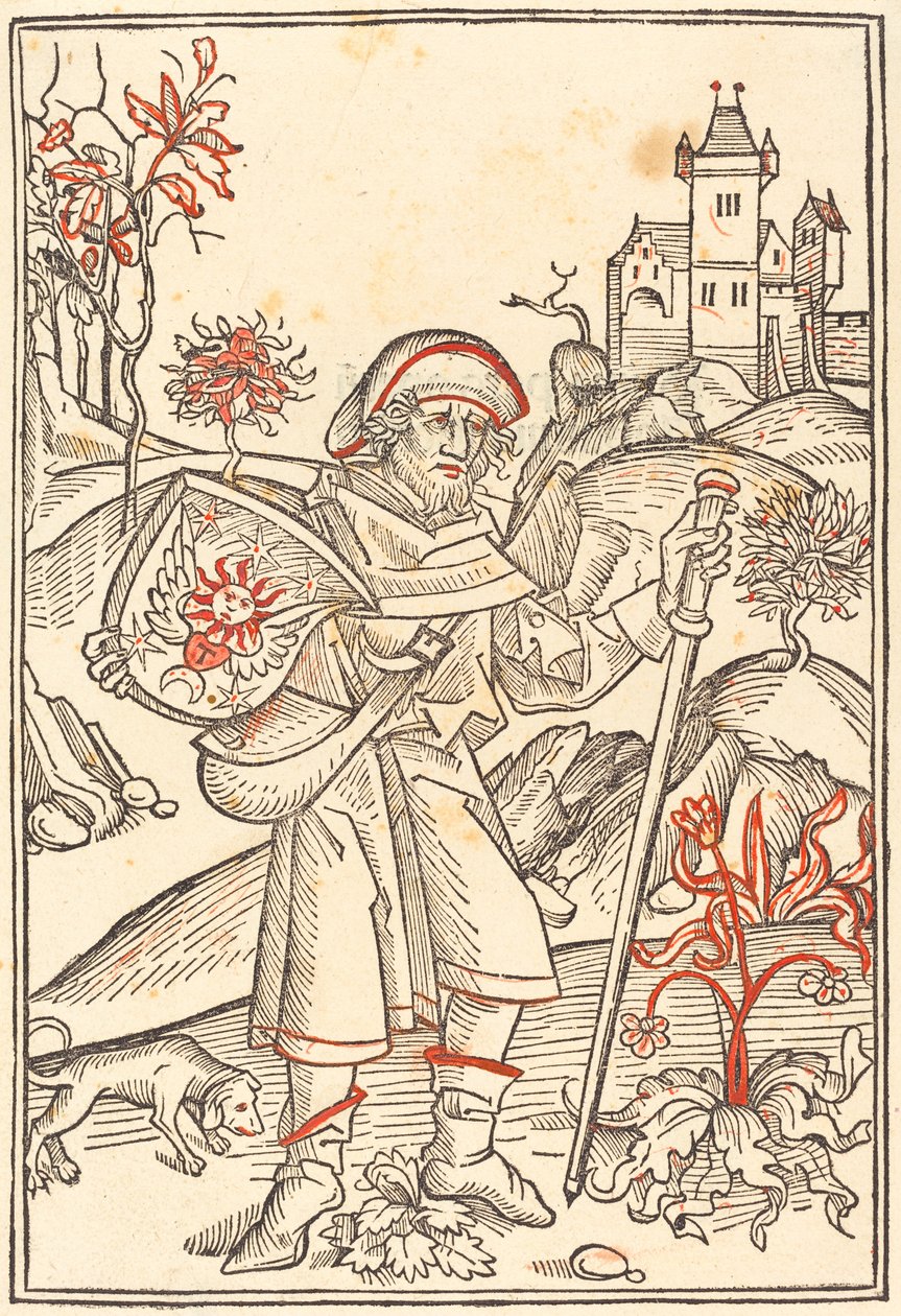 Gerson as Pilgrim by German 15th Century