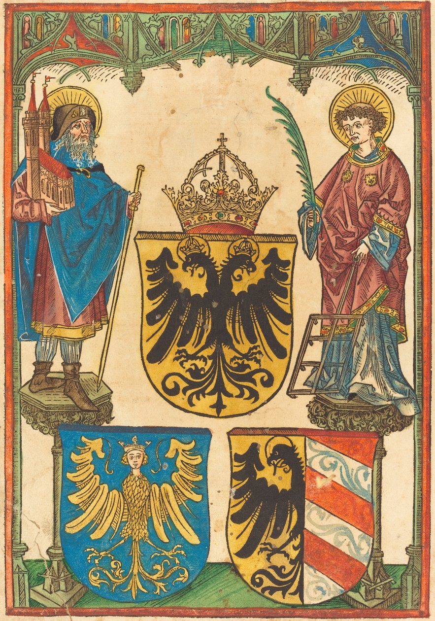 Saint Sebaldus and Saint Lawrence by German 15th Century