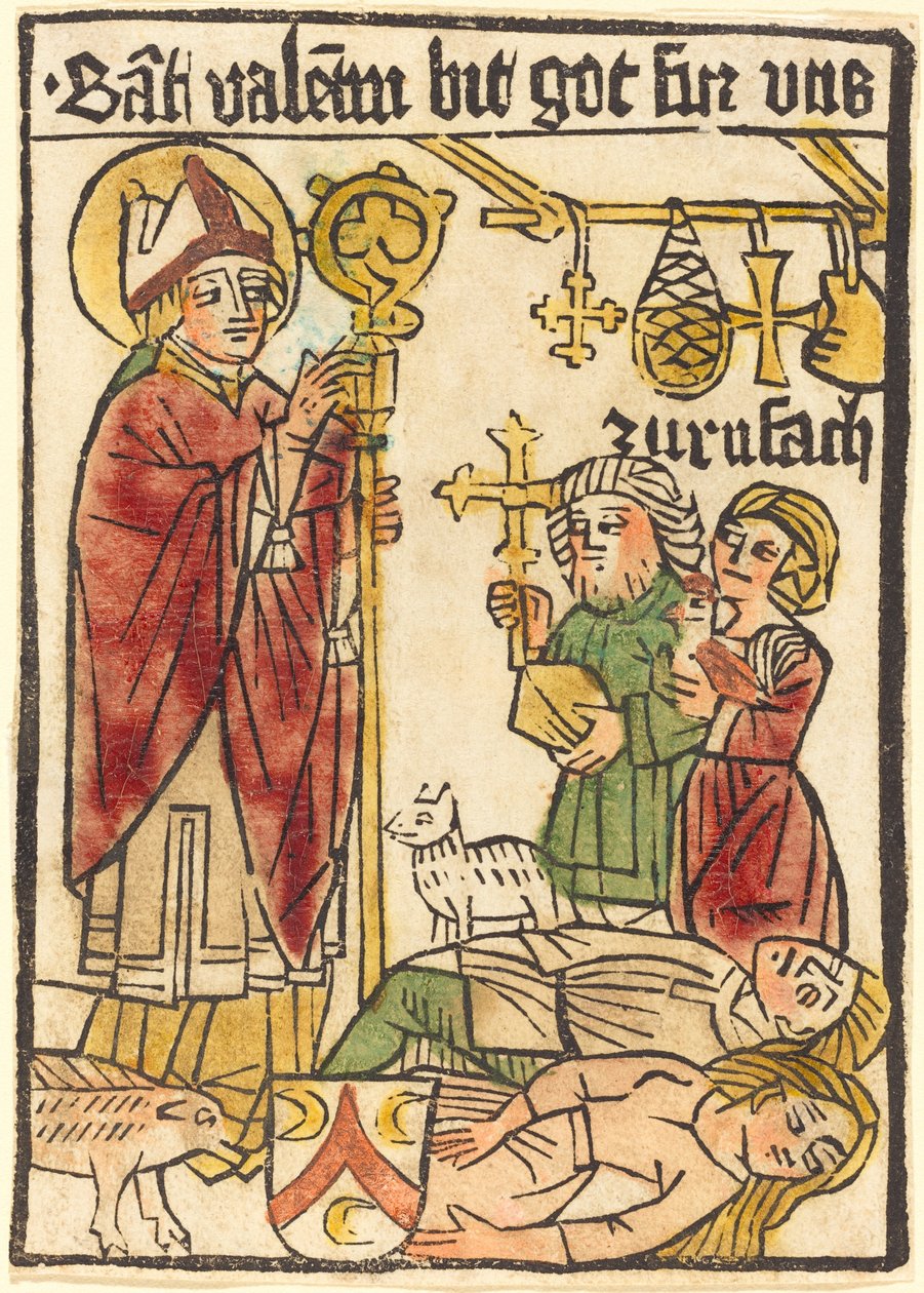 Saint Valentine by German 15th Century