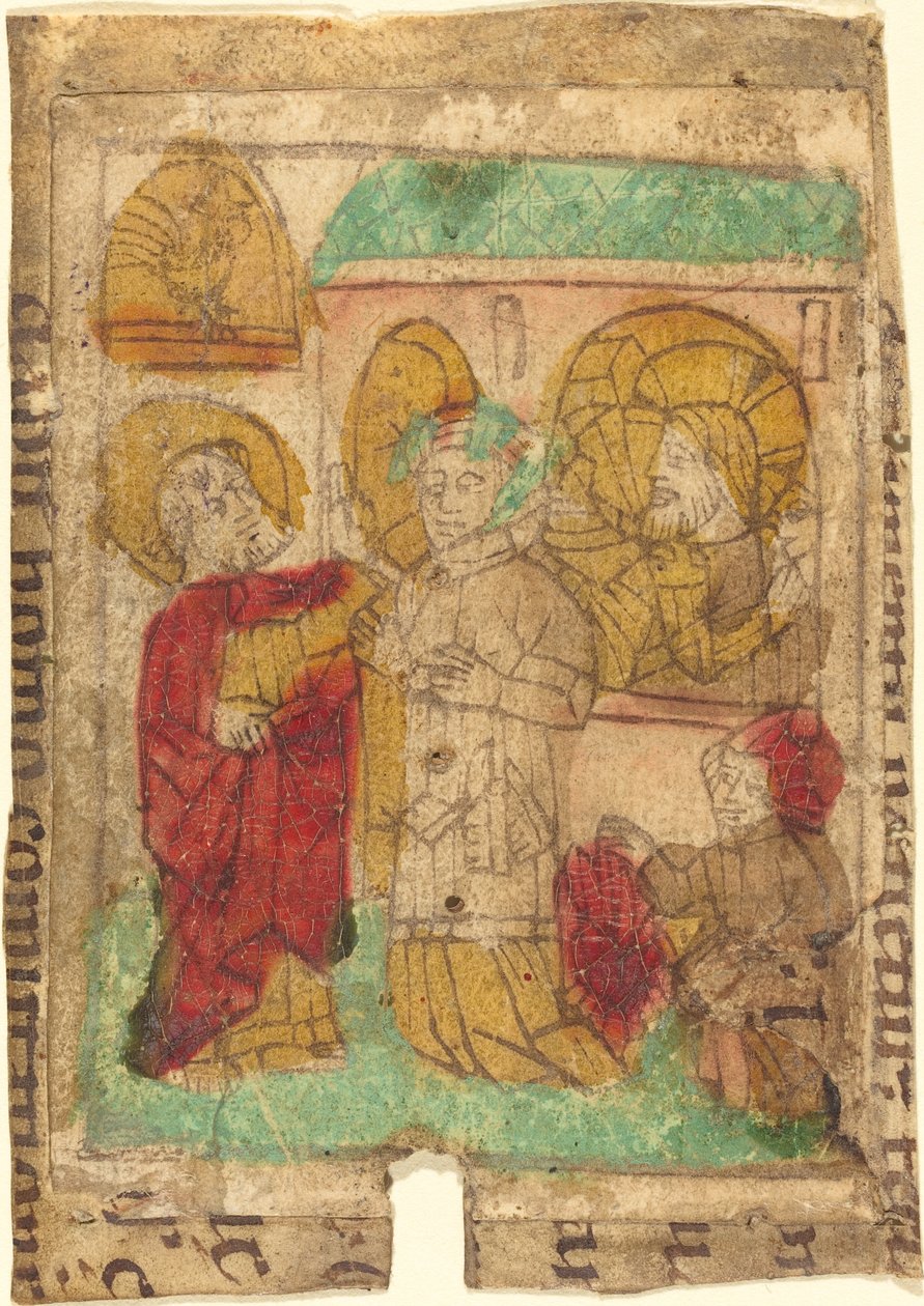 The Denial of Peter by German 15th Century