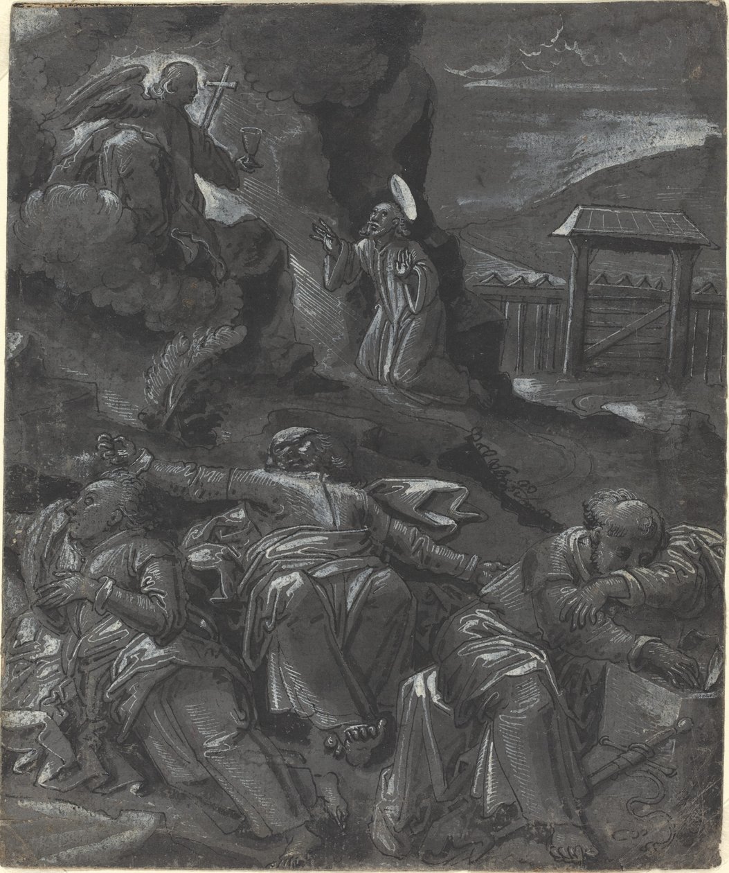 Christ in the Garden of Gethsemane by German 16th Century
