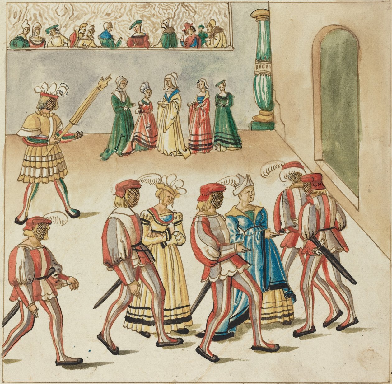 Masquerade by German 16th Century
