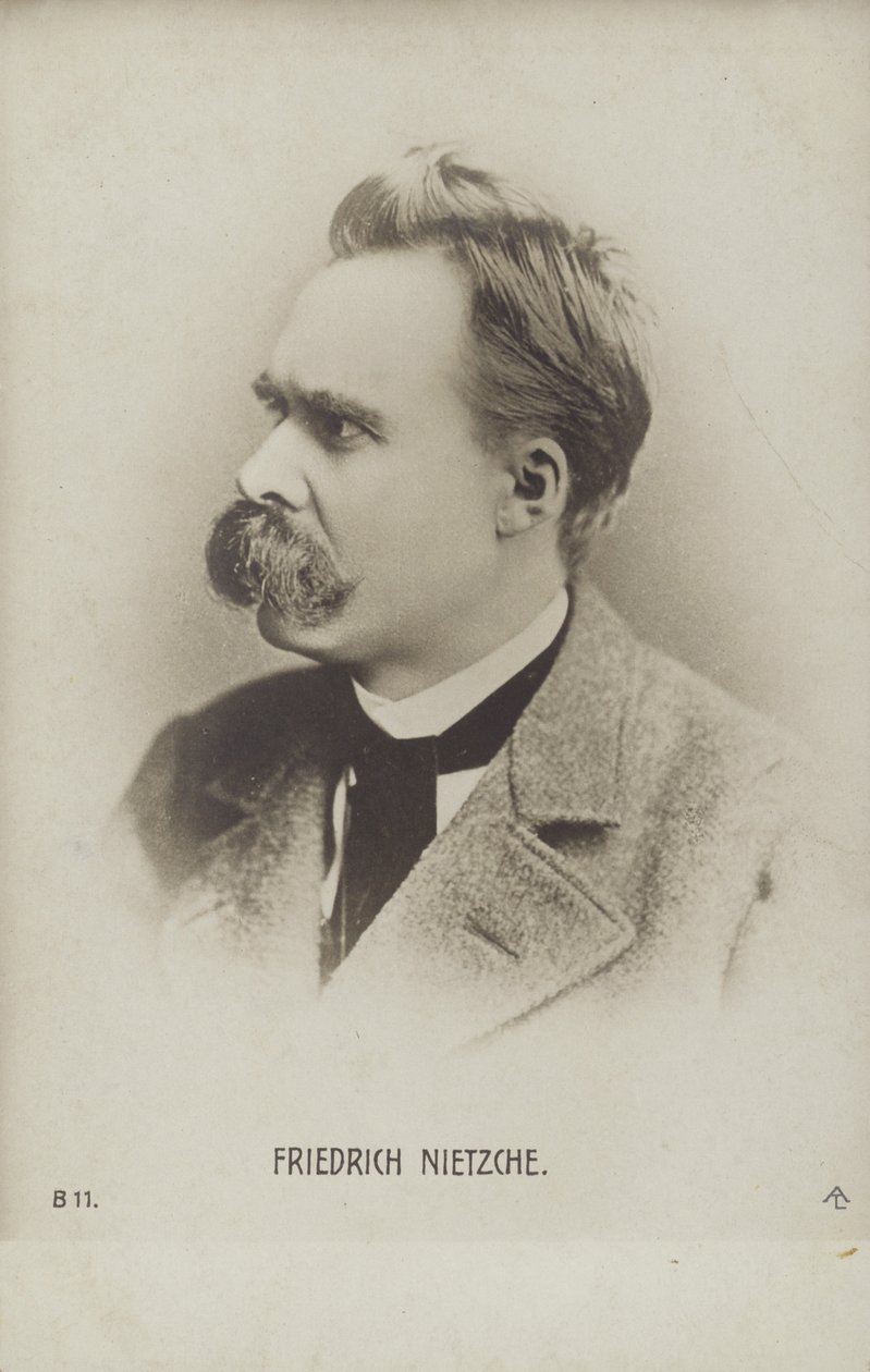 Friedrich Nietzsche, German Philosopher and Writer by German Photographer
