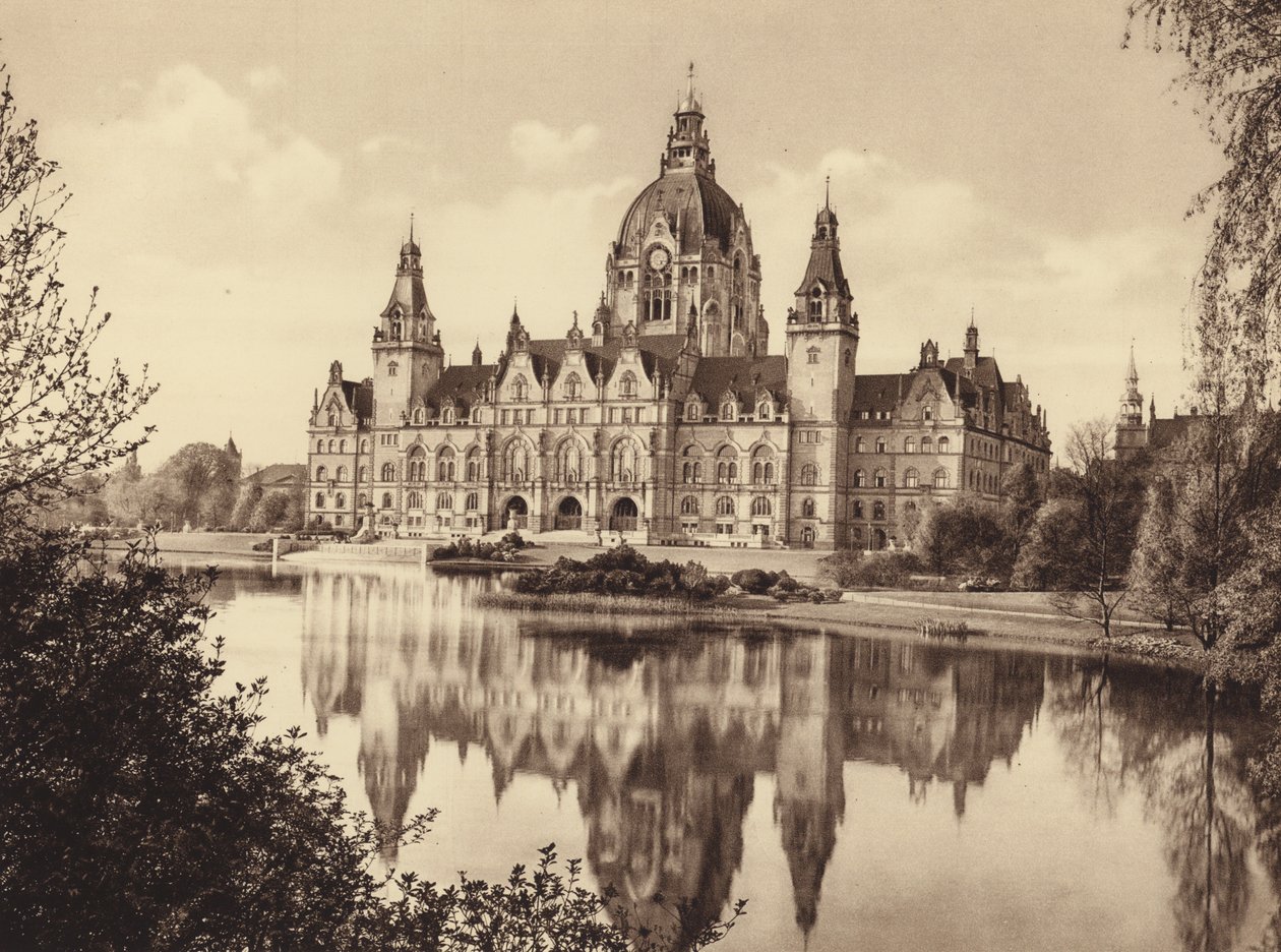 New Town Hall, Hanover by German Photographer