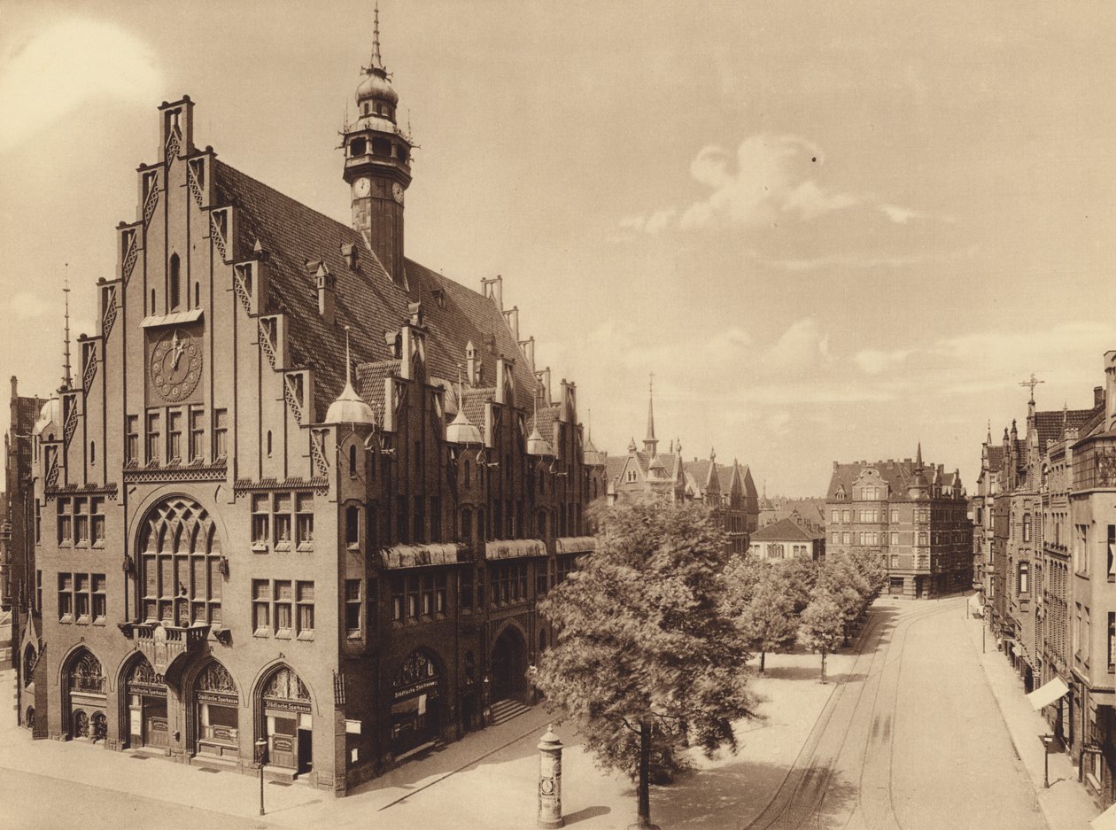 New Town Hall, Lindener Marktplatz, Hanover by German Photographer