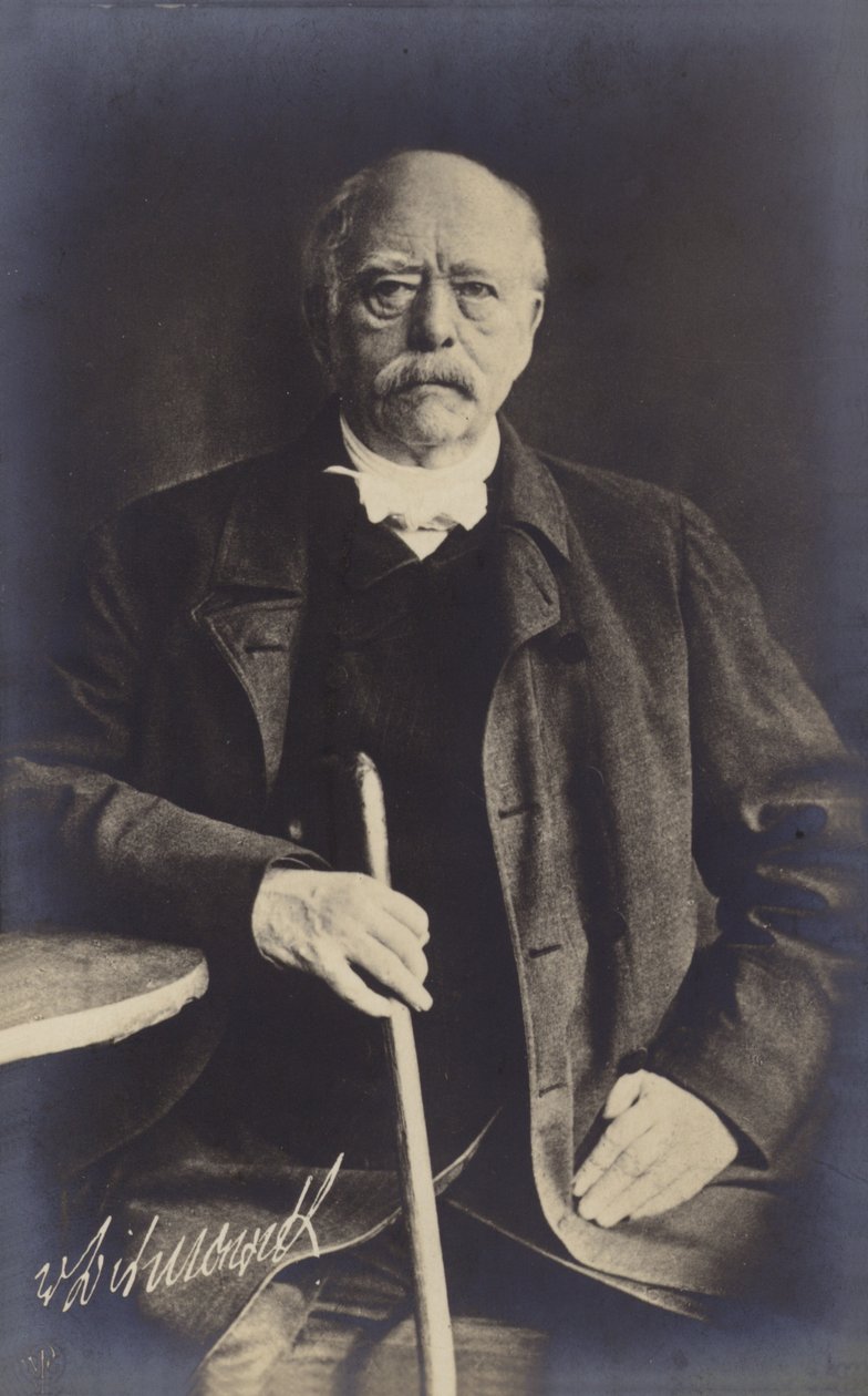 Otto von Bismarck by German Photographer