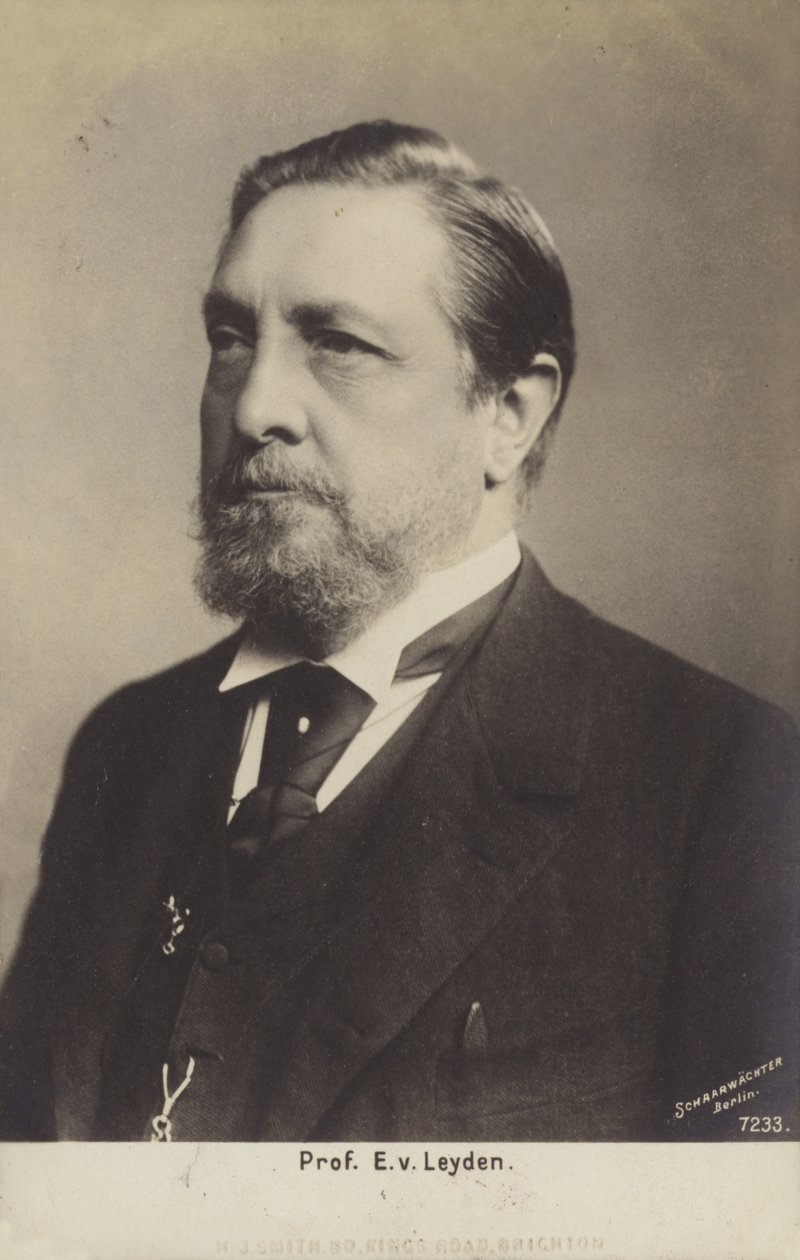 Professor Ernst Viktor von Leyden, German Physician by German Photographer