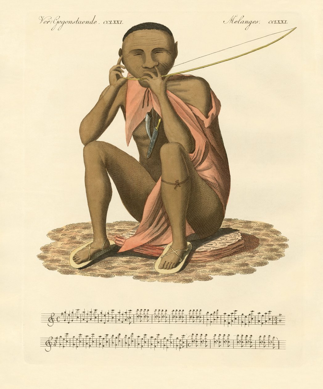 A Bushman of South Africa by German School
