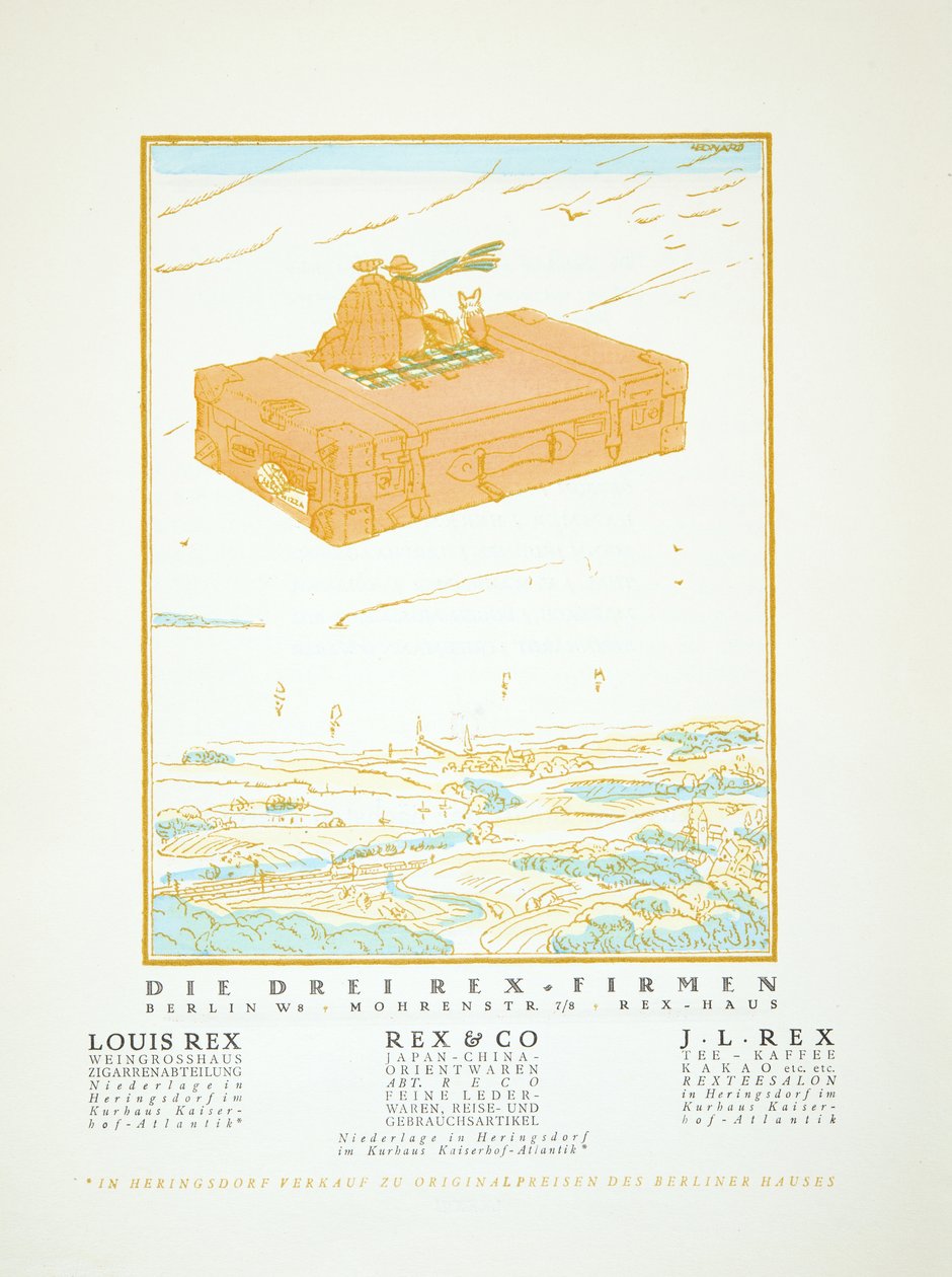 Advertisement for Rex & Co., from Styl, pub.1922 by German School