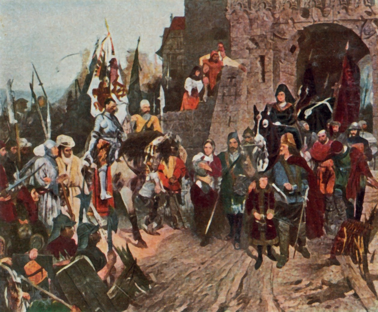 Agnes von Rosenberg Hands Over Her Father
