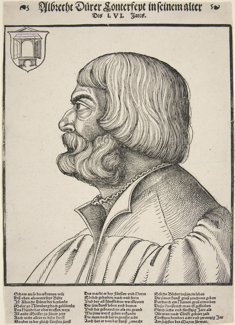 Albrecht Durer, aged 56 by German School