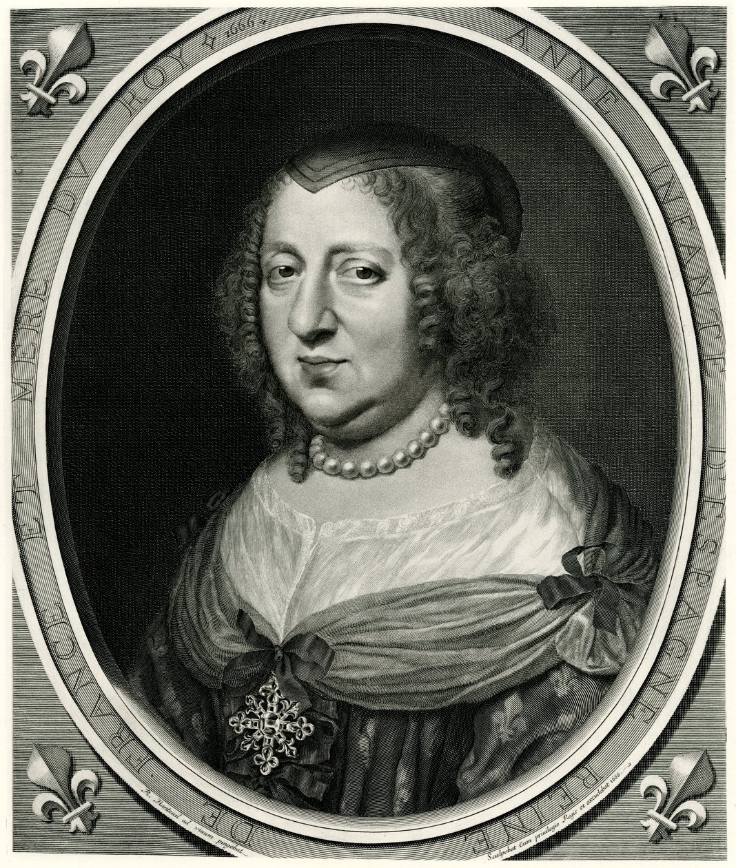 Anna of Austria by German School: Premium art reproduction