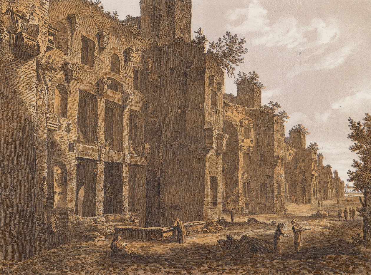 Baths of Diocletian, Rome by German School