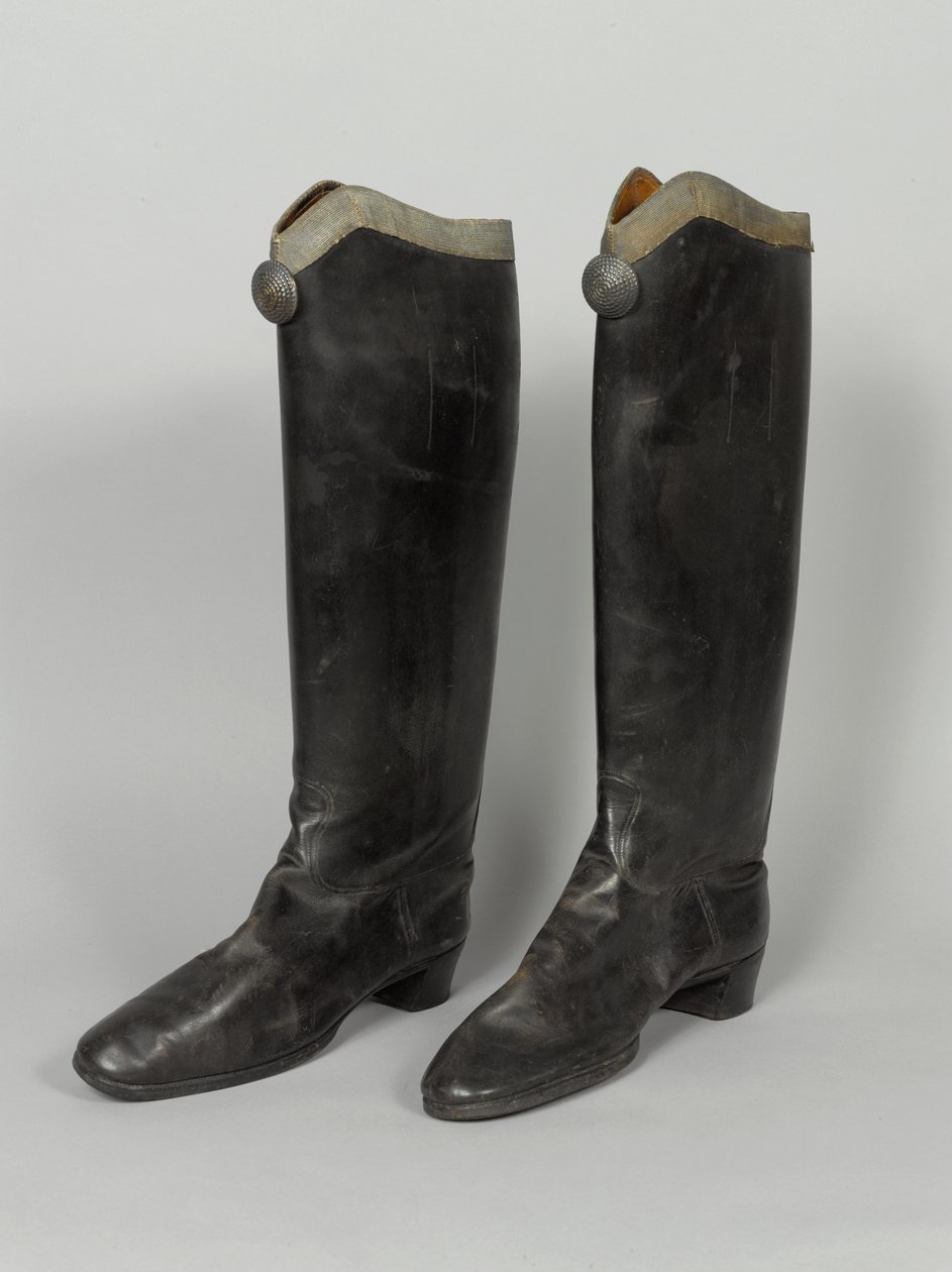 Boots, 3rd von Zieten Hussars, worn by HRH The Duke of Connaught, pre-1914 by German School