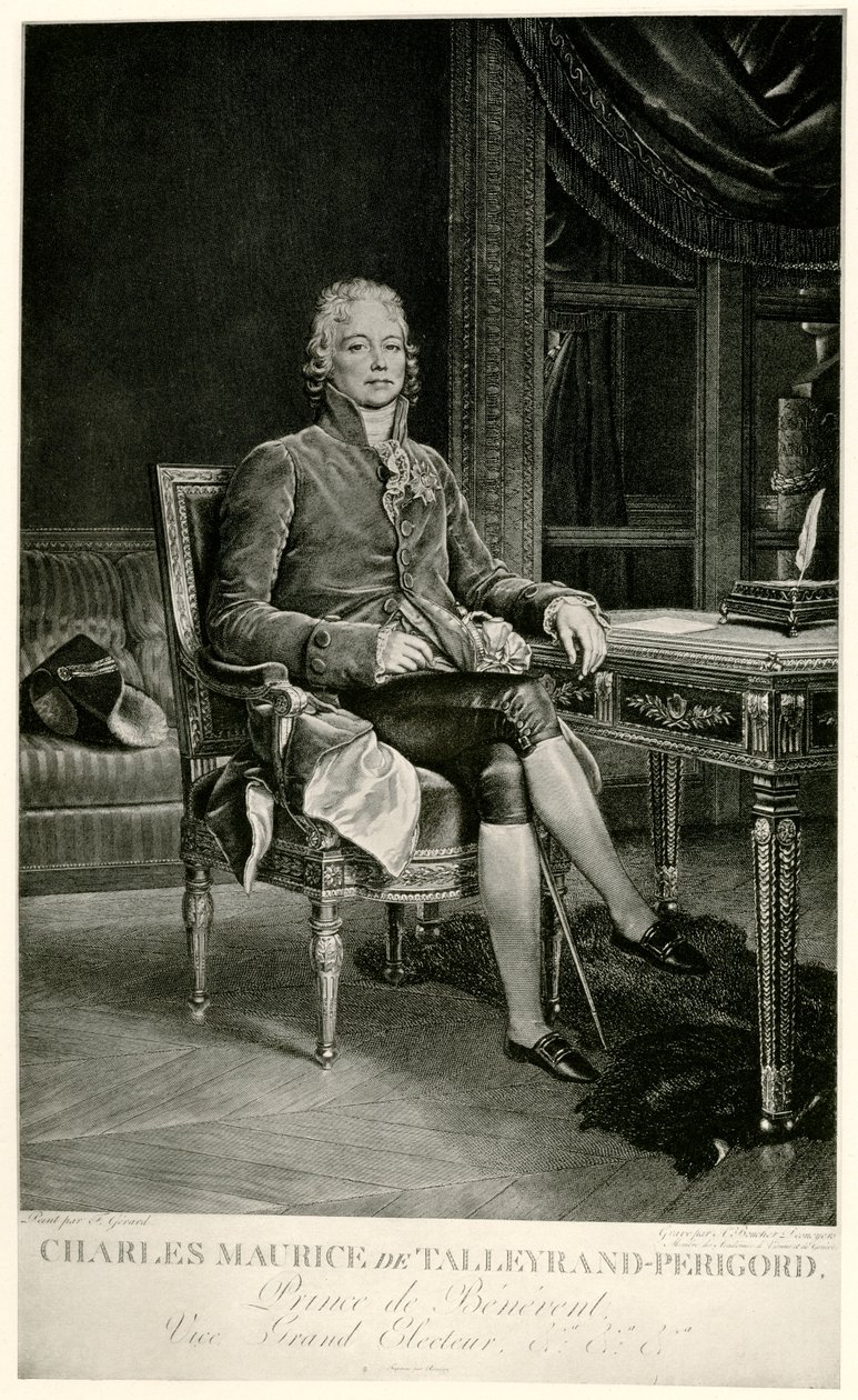 Charles Maurice Duke of Talleyrand-Périgord by German School