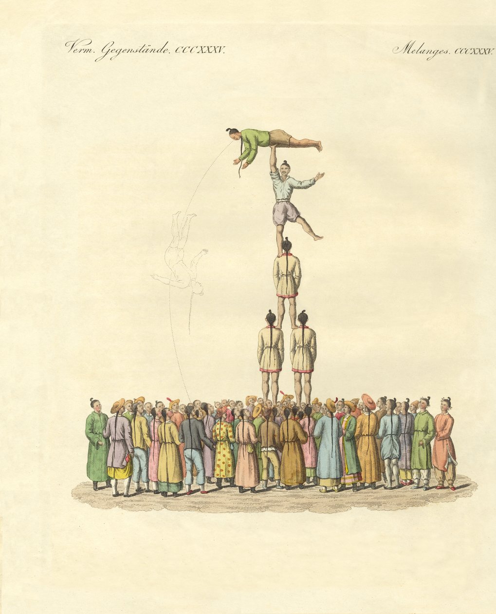 Chinese Bateleus by German School