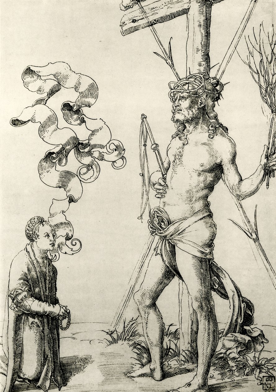 Christ with the Instruments of Torture by German School