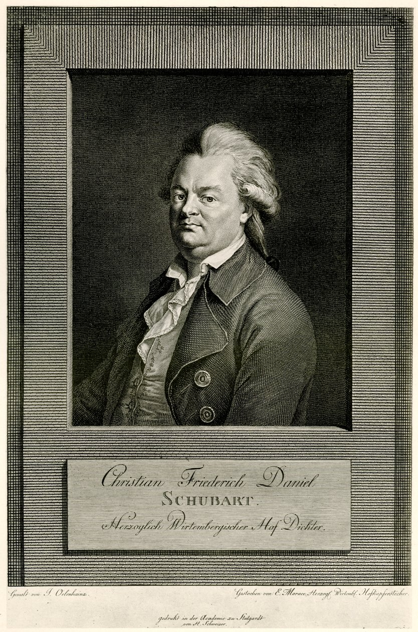 Christian Friedrich Daniel Schubart by German School