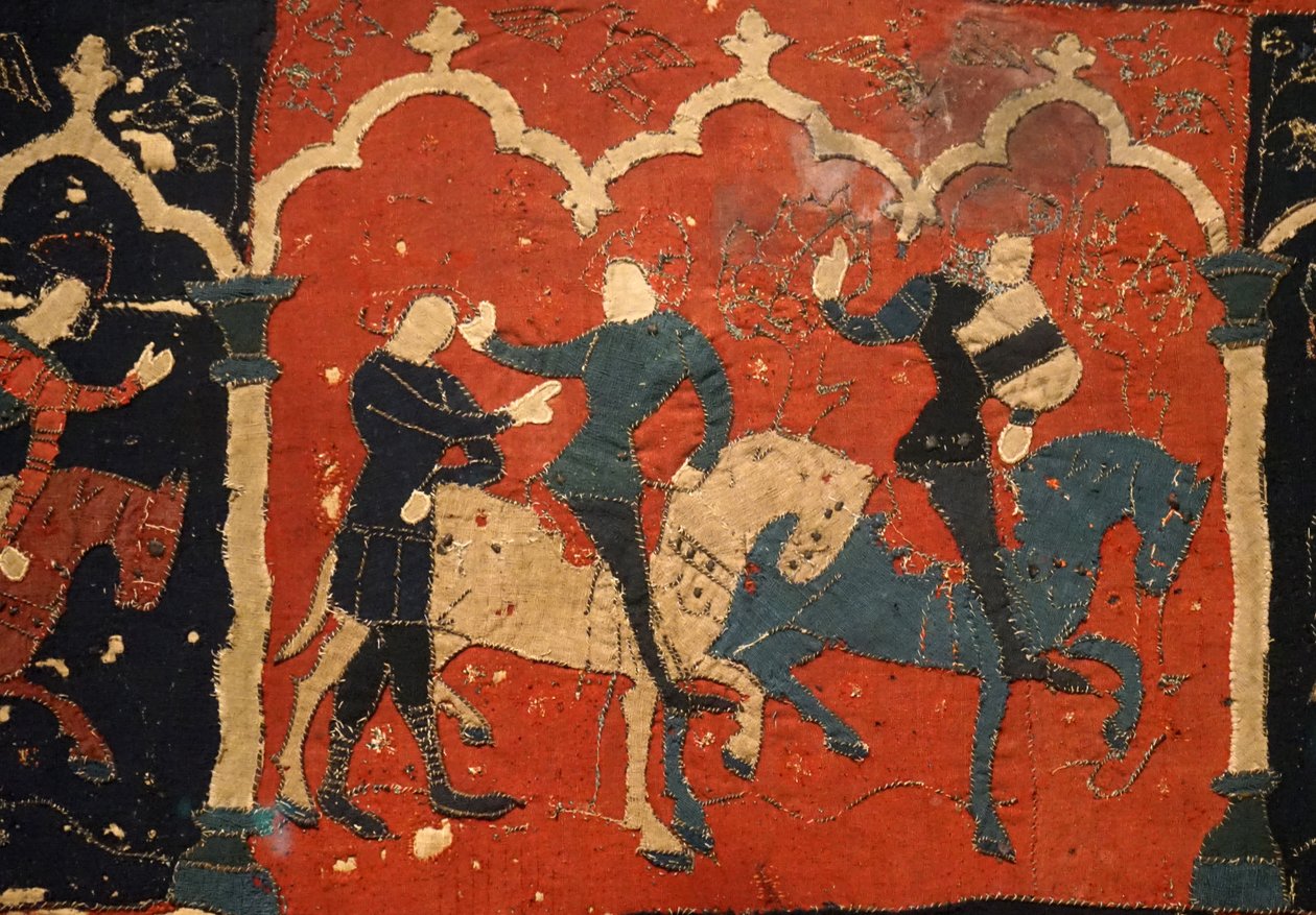 Detail (The Tristan Hanging) by German School