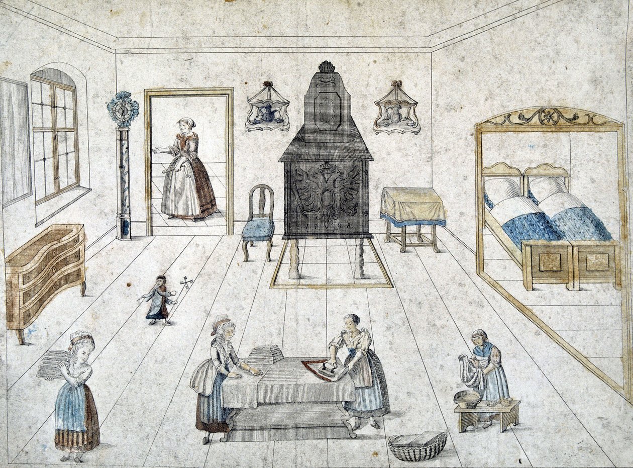 Domestic lingerie, Germany by German School