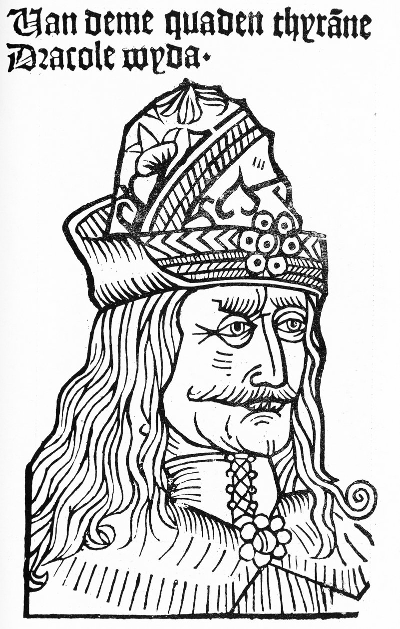 Dracula (Vlad Tepes), 1488-93 by German School