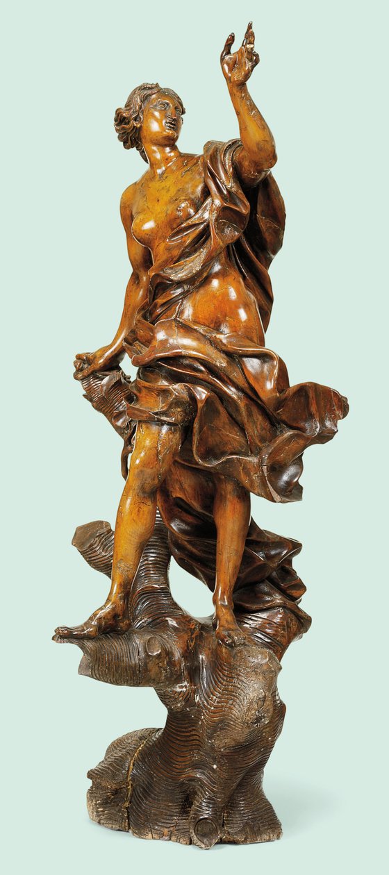 Draped Maiden, South Germany by German School