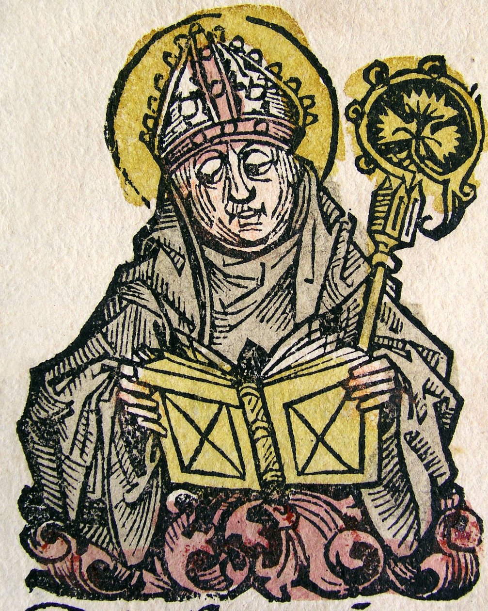 Edmund Rich, the Archbishop of Canterbury by German School